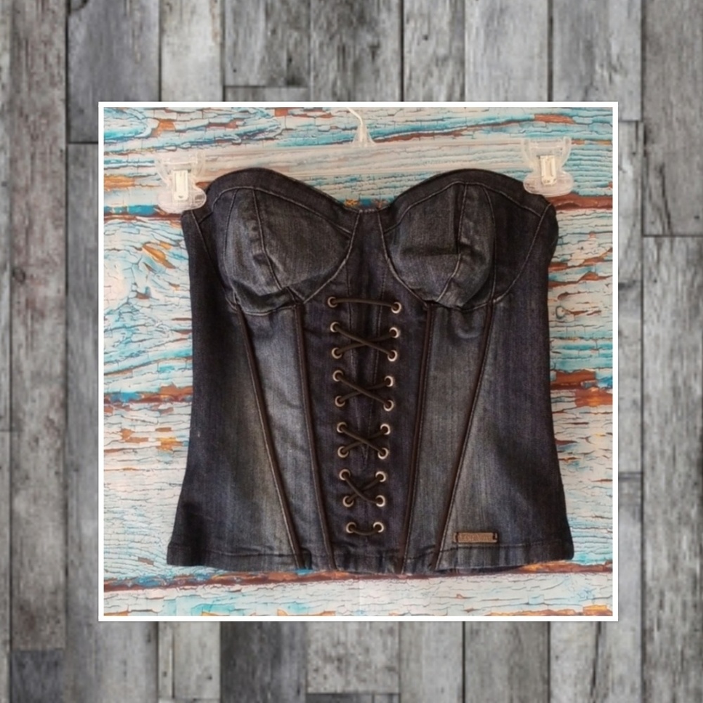 Jean Corset Top